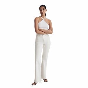 NWT Madewell The Perfect Vintage Flare Tile White - 32